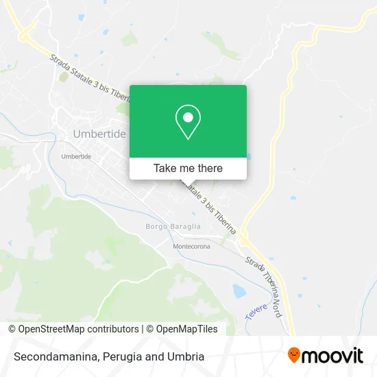 Secondamanina map
