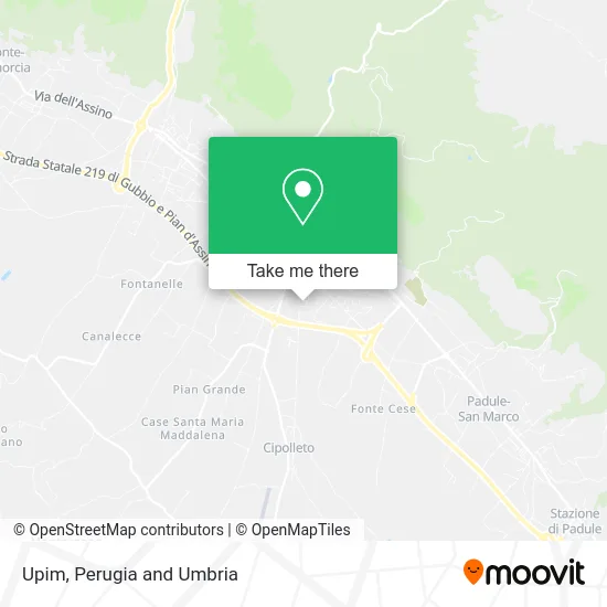 Upim map