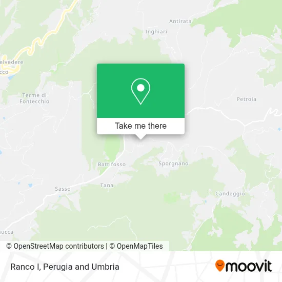 Ranco I map