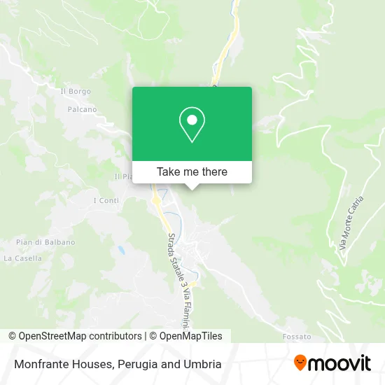 Monfrante Houses map