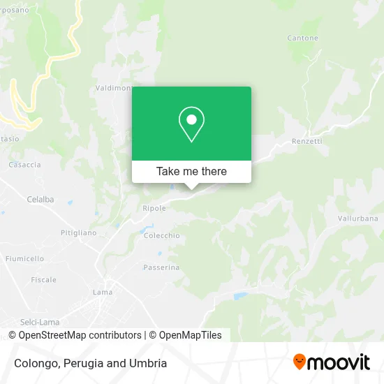 Colongo map