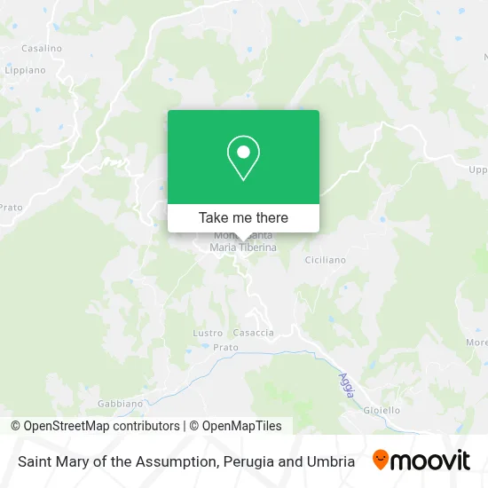 Saint Mary of the Assumption map