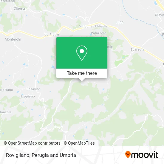 Rovigliano map