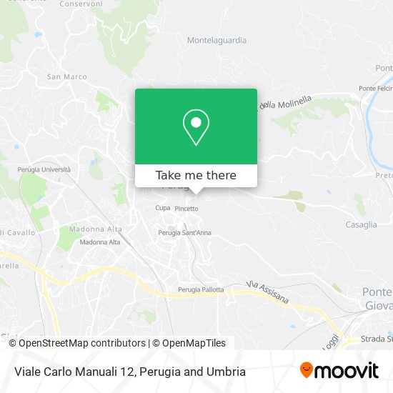 Viale Carlo Manuali 12 map