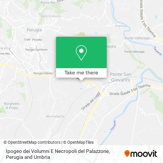 Ipogeo dei Volumni E Necropoli del Palazzone map