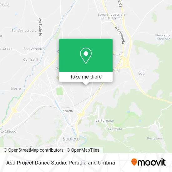 Asd Project Dance Studio map
