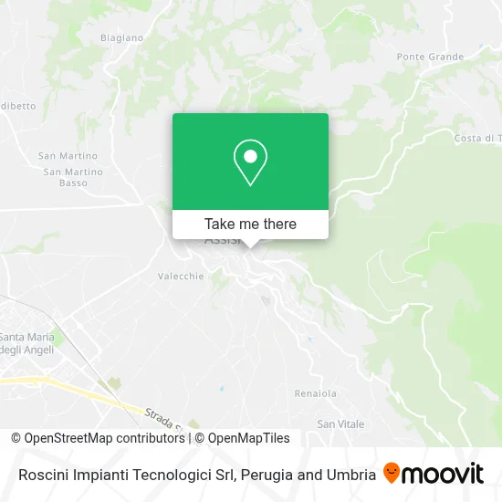 Roscini Impianti Tecnologici Srl map