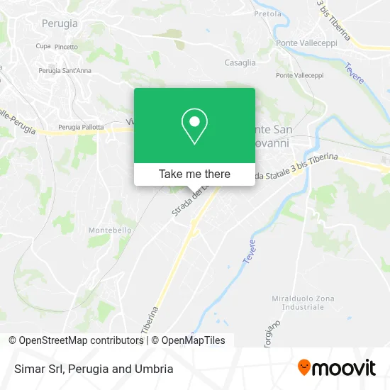 Simar Srl map