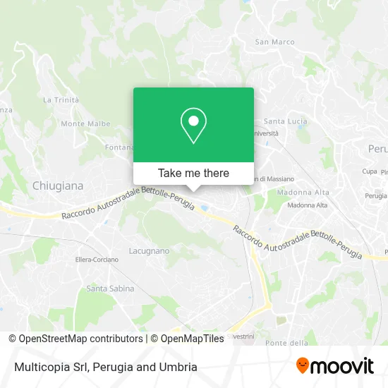 Multicopia Srl map