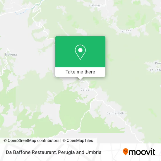 Da Baffone Restaurant map