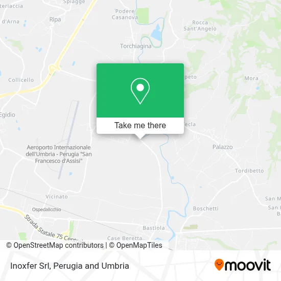 Inoxfer Srl map