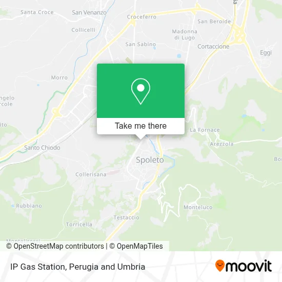IP Gas Station map