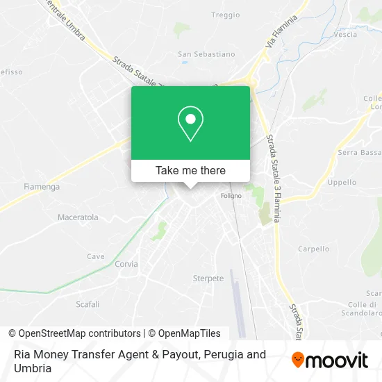 Ria Money Transfer Agent & Payout map