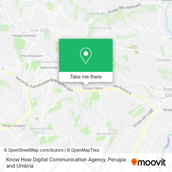 Know How Digital Communication Agency map