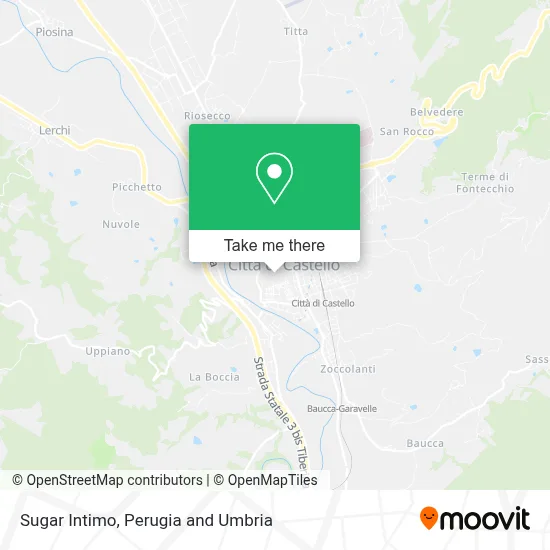 Sugar Intimo map