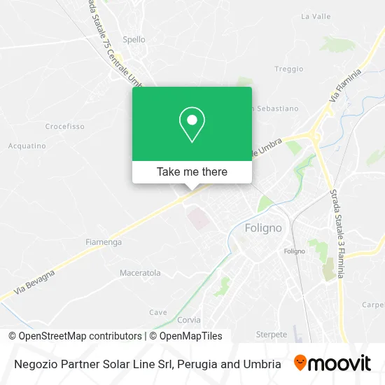 Negozio Partner Solar Line Srl map