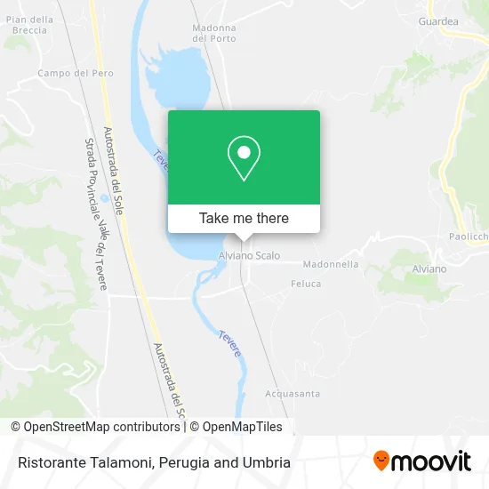 Ristorante Talamoni map