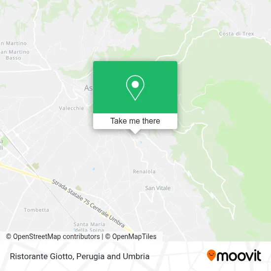 Ristorante Giotto map