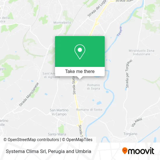 Systema Clima Srl map