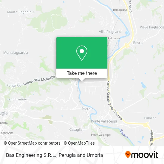 Bas Engineering S.R.L. map