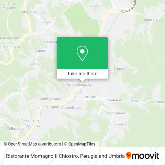 Ristorante Momagno Il Chiostro map