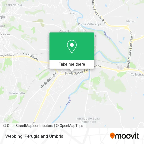 Webbing map