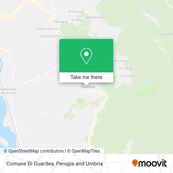 Comune Di Guardea map
