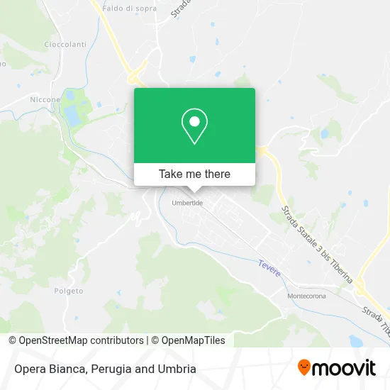 Opera Bianca map