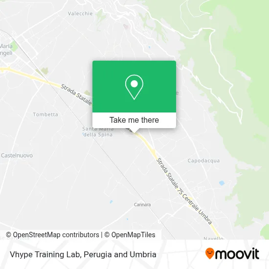 Vhype Training Lab map