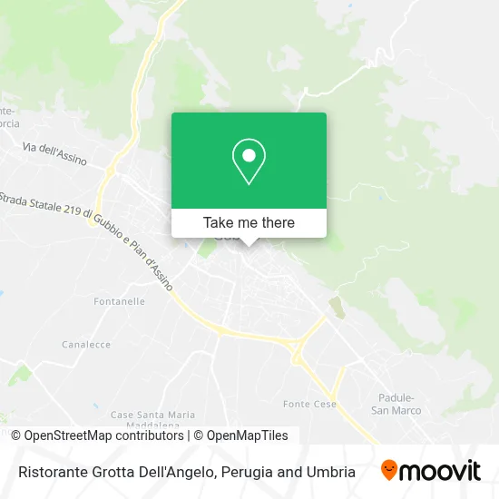 Ristorante Grotta Dell'Angelo map