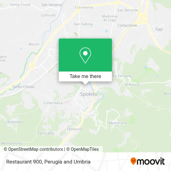 Restaurant 900 map