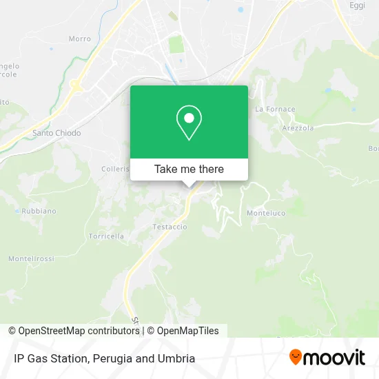 IP Gas Station map