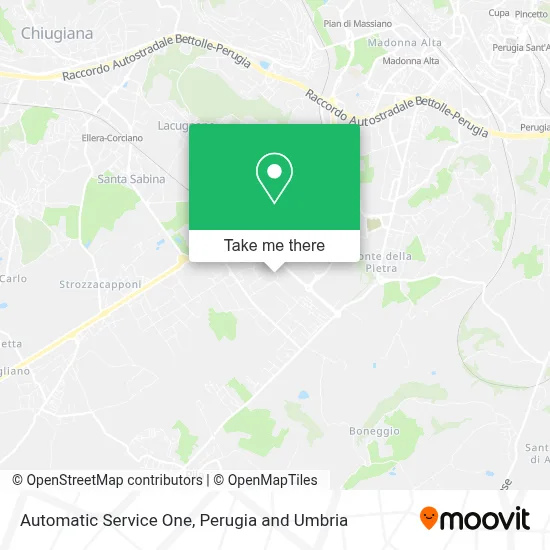 Automatic Service One map