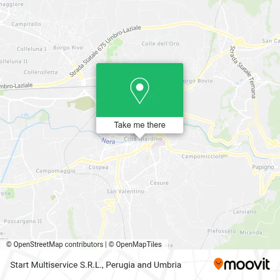 Start Multiservice S.R.L. map