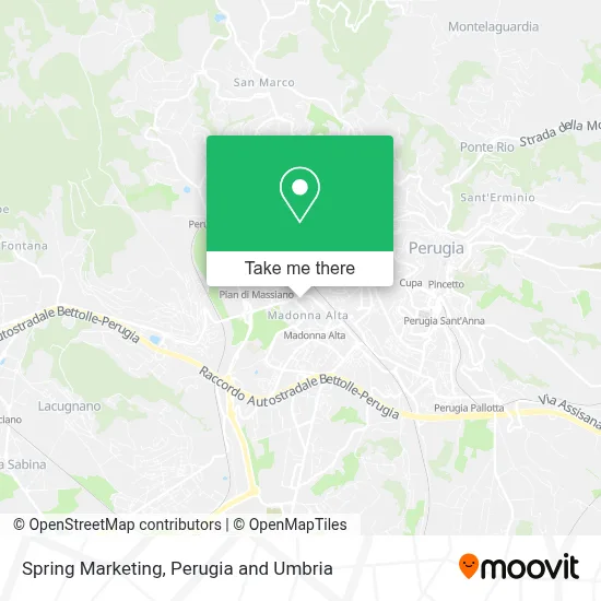 Spring Marketing map