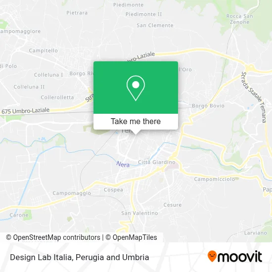 Design Lab Italia map