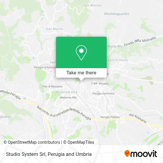 Studio System Srl map