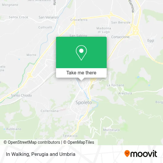 In Walking map