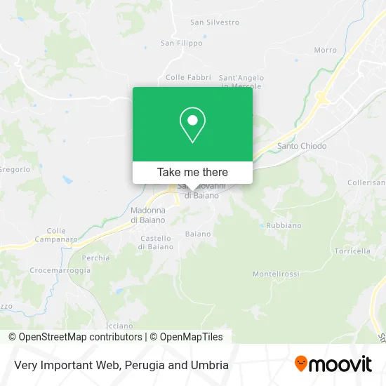 Very Important Web map