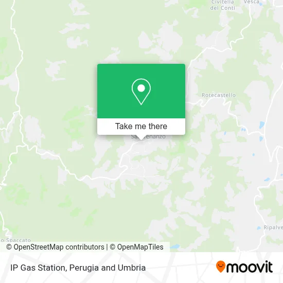 IP Gas Station map