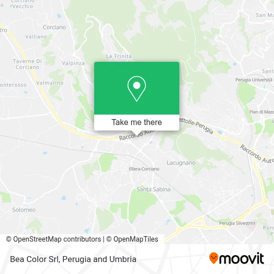 Bea Color Srl map