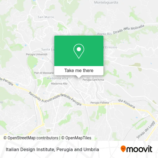 Italian Design Institute map