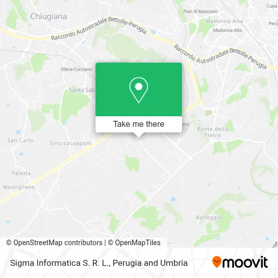 Sigma Informatica S. R. L. map