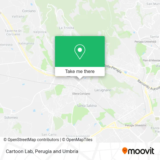 Cartoon Lab map