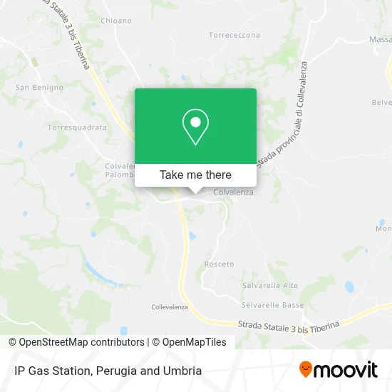 IP Gas Station map