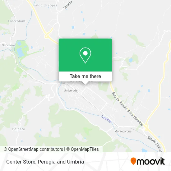 Center Store map