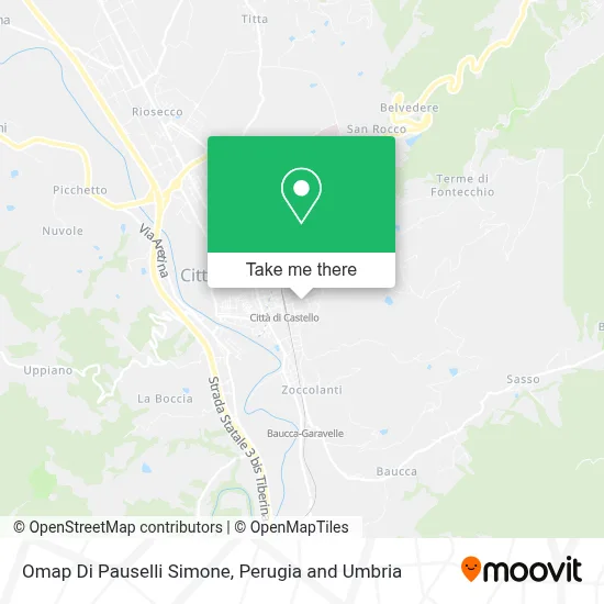 Omap Di Pauselli Simone map