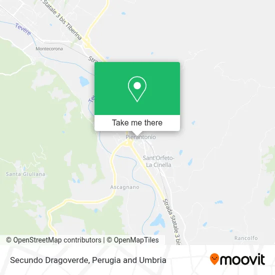 Secundo Dragoverde map
