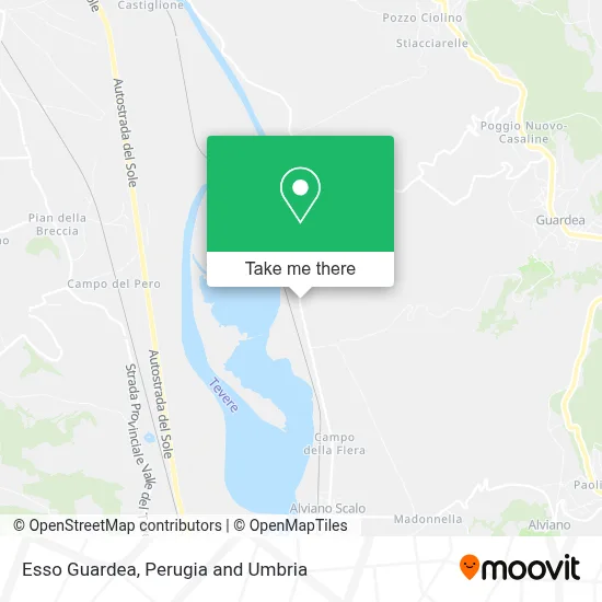 Esso Guardea map