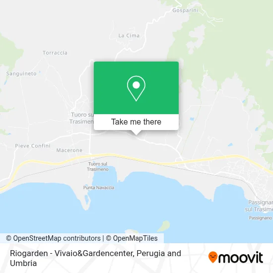 Riogarden - Vivaio&Gardencenter map